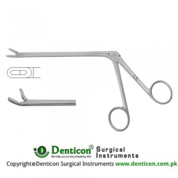 Leminectomy Rongeur Up - Fenestrated and Serrated Jaws Stainless Steel, 15.5 cm - 6" Bite Size 6 x 16 mm 